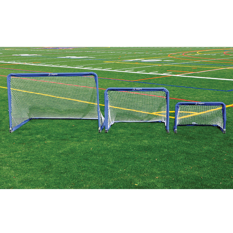 Jaypro Soccer Training Goal - Goal Runner  (4 ft.H x 6 ft.W) (Blue)