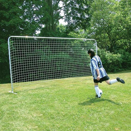 Jaypro Soccer Training Goal with Bag - Medium (7-1/2 ft.H x 18 ft.W)