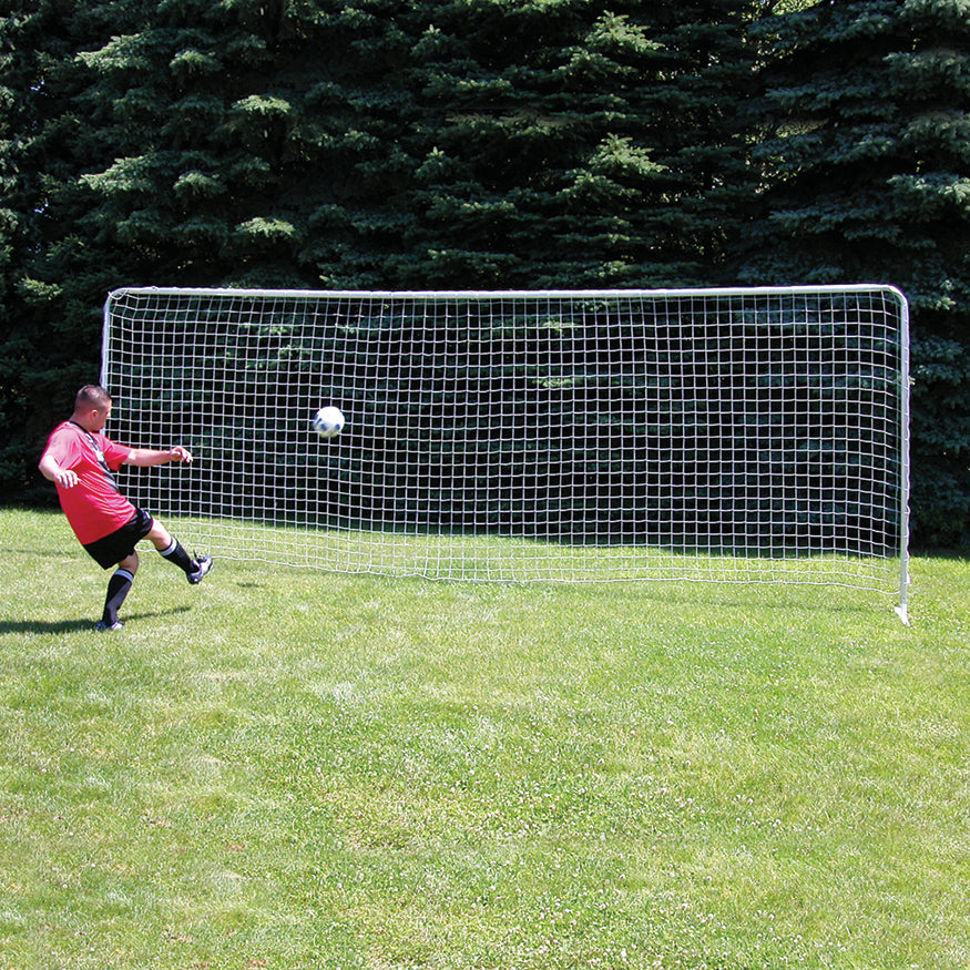 Jaypro Soccer Training Goal with Bag - Large (8 ft.H x 24 ft.W)