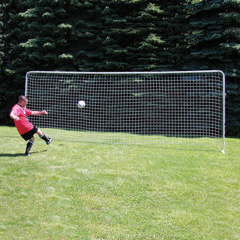 Jaypro Soccer Training Goal with Bag - Large (8 ft.H x 24 ft.W)