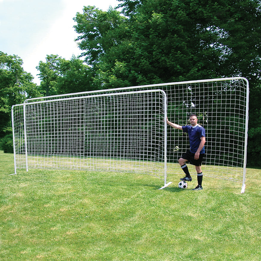 Jaypro Soccer Training Goal with Bag - Large (8 ft.H x 24 ft.W)