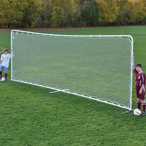 Jaypro Soccer Rebounder Replacement Net (1-1/2 in. Sq. Mesh) (8 ft.H x 24 ft.W) (White)