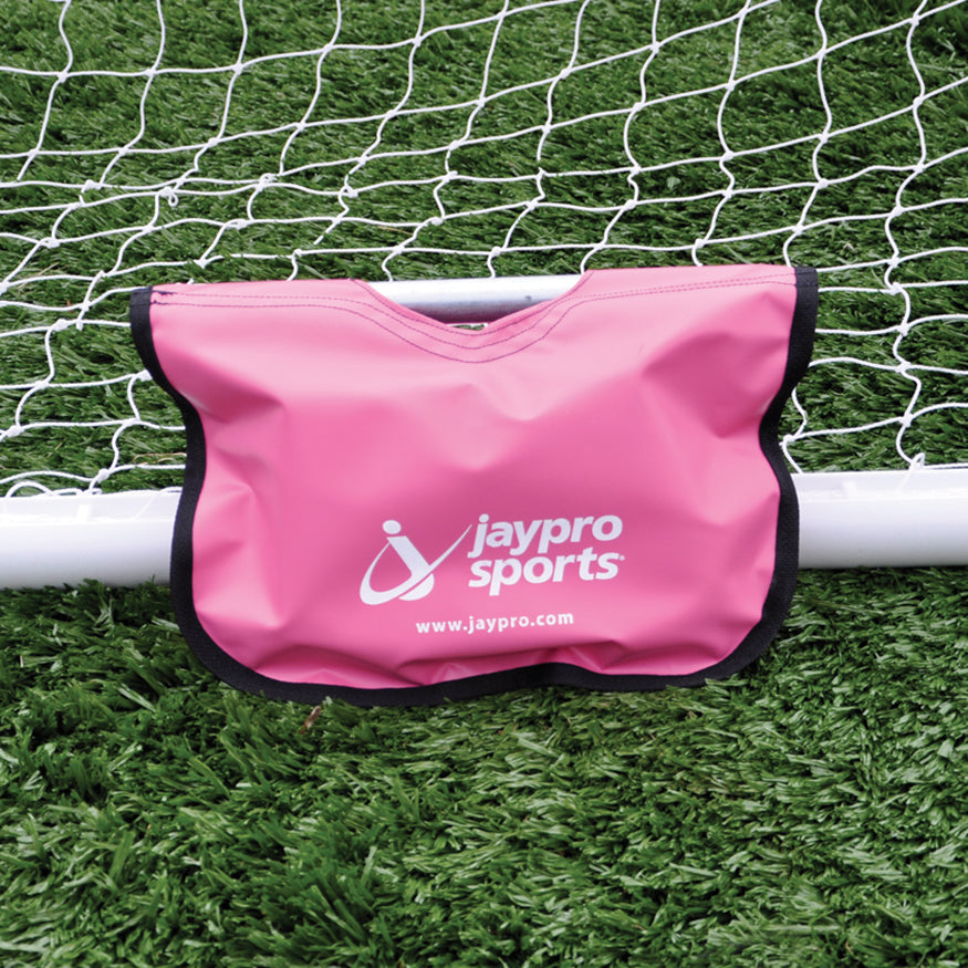 Jaypro Sandbag Anchor - Saddle-bag with Steel Handle (50 Lb.) (Blue) Jaypro