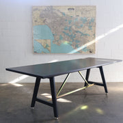 District Mills Black A-Frame Table