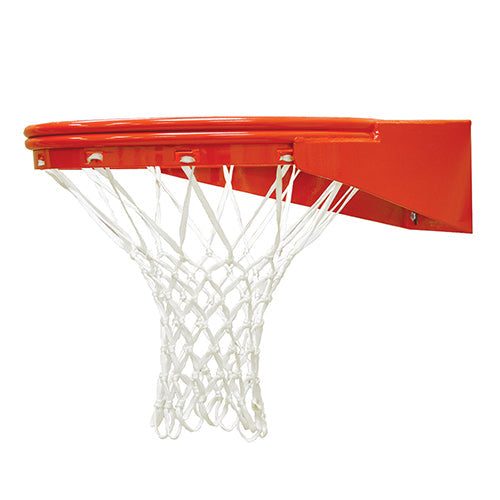 Jaypro Basketball System - Titan   (Powder Coated) Black (6 in. x 6 in. Pole with 6 ft. Offset) - 72 in. Glass Backboard - Playground Goal  (Surface Mount) Jaypro