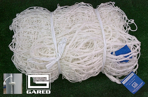 Gared Touchline 6′ x 12′ Soccer Net, 3 MM White Gared