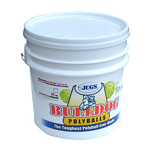 JUGS Bucket of Bulldog Baseballs or Softballs JUGS Sports