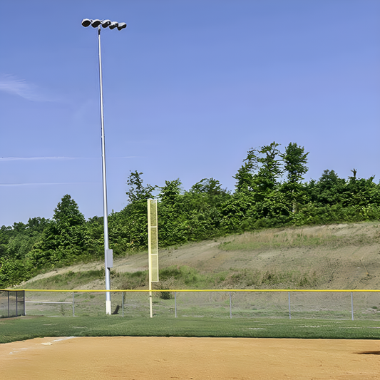Gared Sports 30' Stadium Inground Foul Pole BSPOLE-30P (Pair)