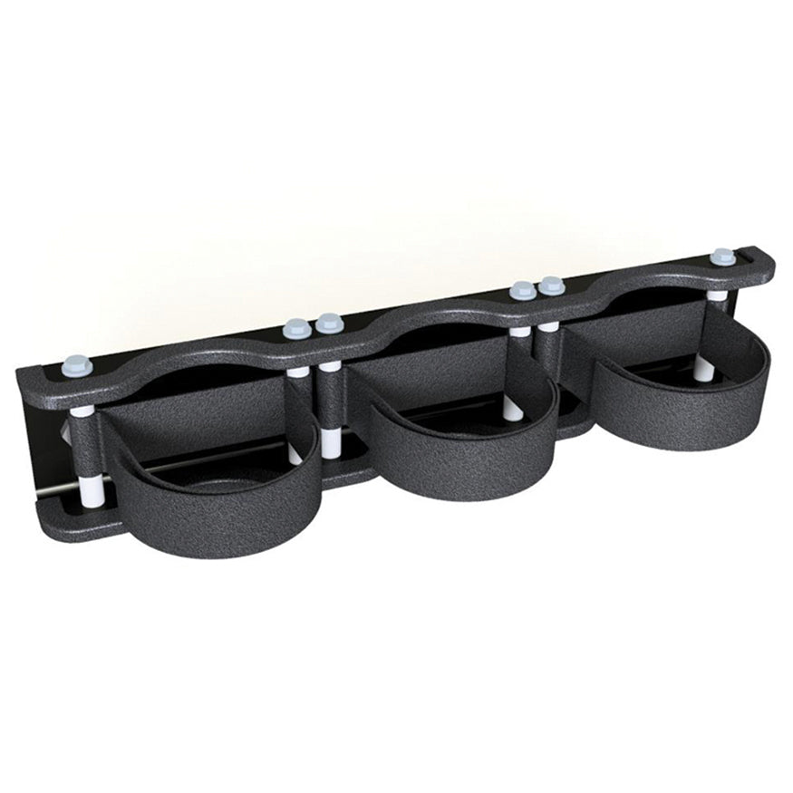Jaypro Volleyball Upright Storage Wall Rack - 3 Upright Capacity