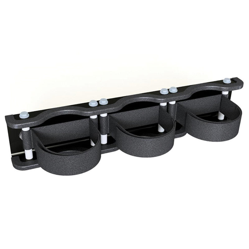 Jaypro Volleyball Upright Storage Wall Rack - 3 Upright Capacity