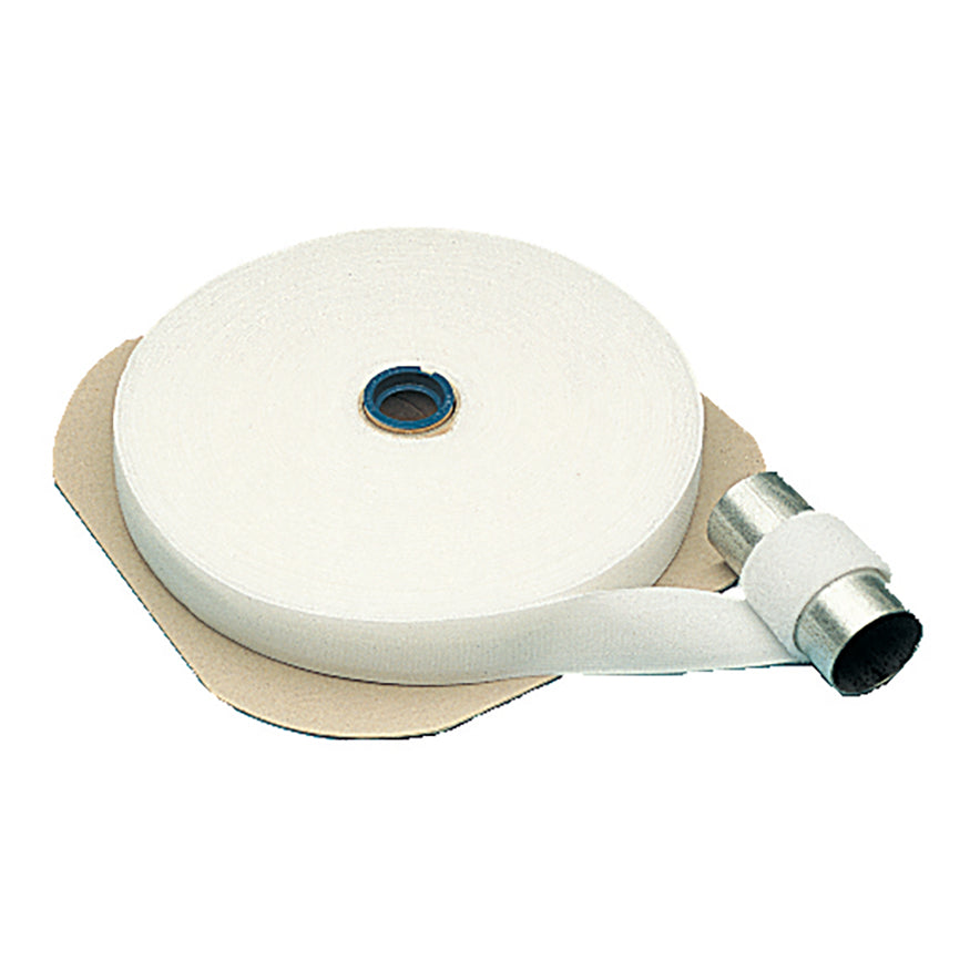 Jaypro Hook-And-Loop Closure - 2-sided - (1-1/2 in.W x 75 ft.L) (White) Jaypro