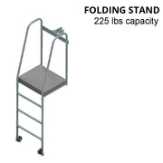 Jaypro Volleyball Referee Stand - Adjustable - 225 Lb. Capacity