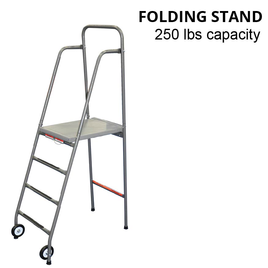 Jaypro Volleyball Referee Stand - Folding - 250 Lb. Capacity