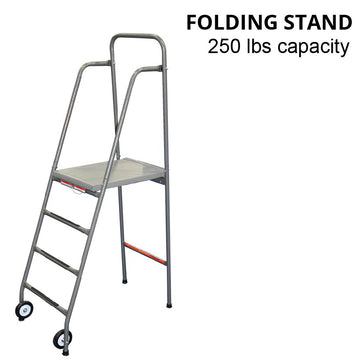 Jaypro Volleyball Referee Stand - Folding - 250 Lb. Capacity
