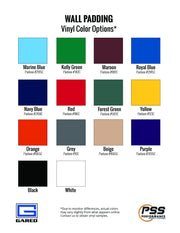 Gared Standard Bonded Foam Wall Pad 2’ x 6’ x 2” 4120 Gared